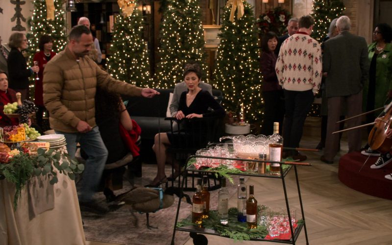 Toblerone Chocolate, The Macallan Whisky, Ketel One, Ciroc Vodka and Converse Sneakers in Frasier S01E10 “Reindeer Games” (2023) (Image 1)