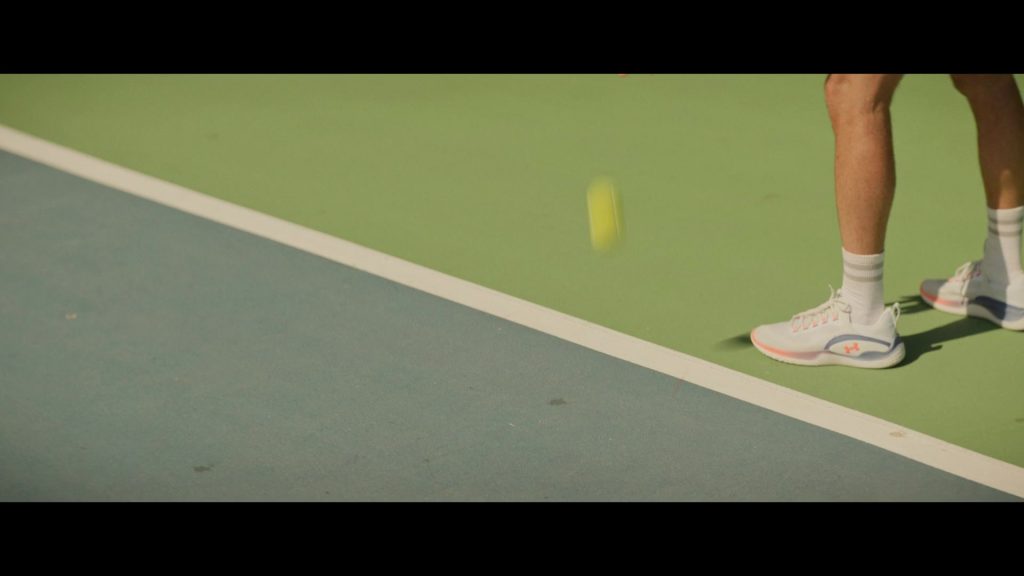Under Armour Sneakers in Apples Never Fall S01E02 “Logan” (2024) (Image 1)