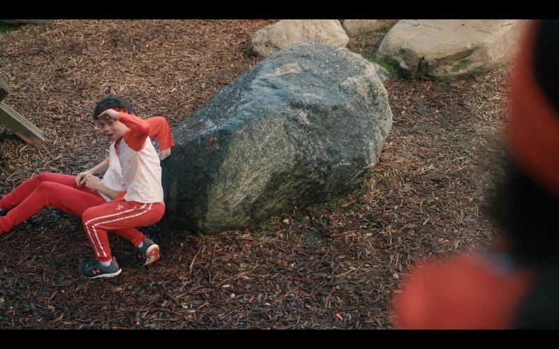 Under Armour Sneakers of Julian Lerner as Nando Torres in Yes Day (2021) (Image 1)