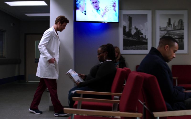 Under Armour Sneakers of Nick Gehlfuss as Dr. Will Halstead in Chicago Med S05E19 “Just a River in Egypt” (2020) (Image 1)