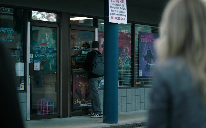 VISA, Mastercard, Adidas Shoes in The Hunting Party S01E07 “Mark Marsden” (2025) (Image 1)