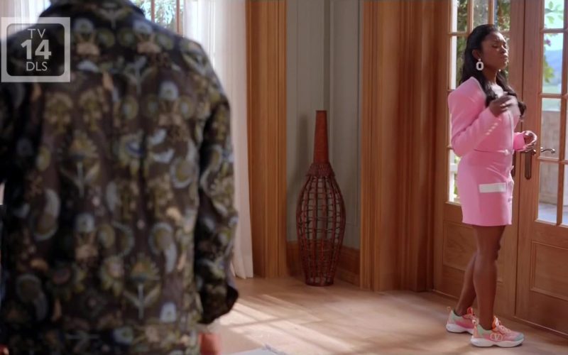 Valentino Garavani Shegoes Low-Top Sneakers Worn by Ebonee Noel as August King in The Kings of Napa S01E05 “How Stella Got Her Pilot Back” (2022) (Image 1)