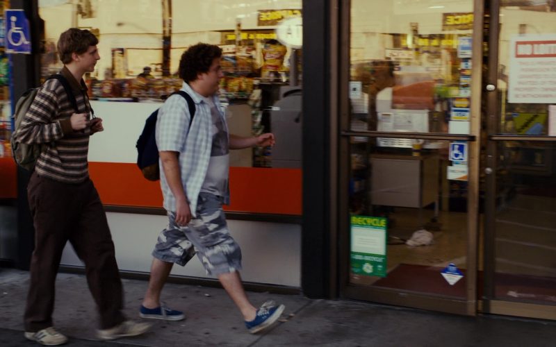 Vans Blue Sneakers Worn by Jonah Hill in Superbad (2007) (Image 1)