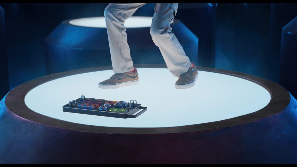 Vans Boys Shoes of Dylan Henry Lau as Slo-Mo in We Can Be Heroes (2020) (Image 1)