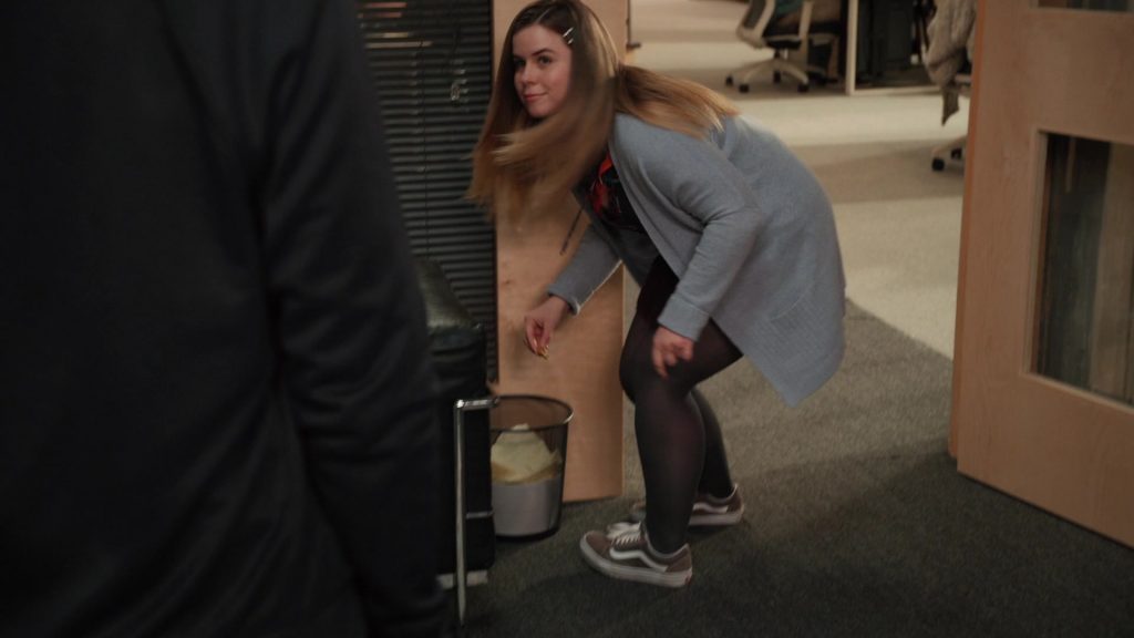 Vans Brown Sneakers Worn by Jessie Ennis as Jo in Mythic Quest - Raven's Banquet Season 1 Episode 8 “Brendan” (2020) (Image 1)