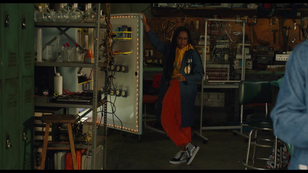 Vans Checkered Shoes Worn by Eden Duncan-Smith in See You Yesterday (2019) (Image 3)