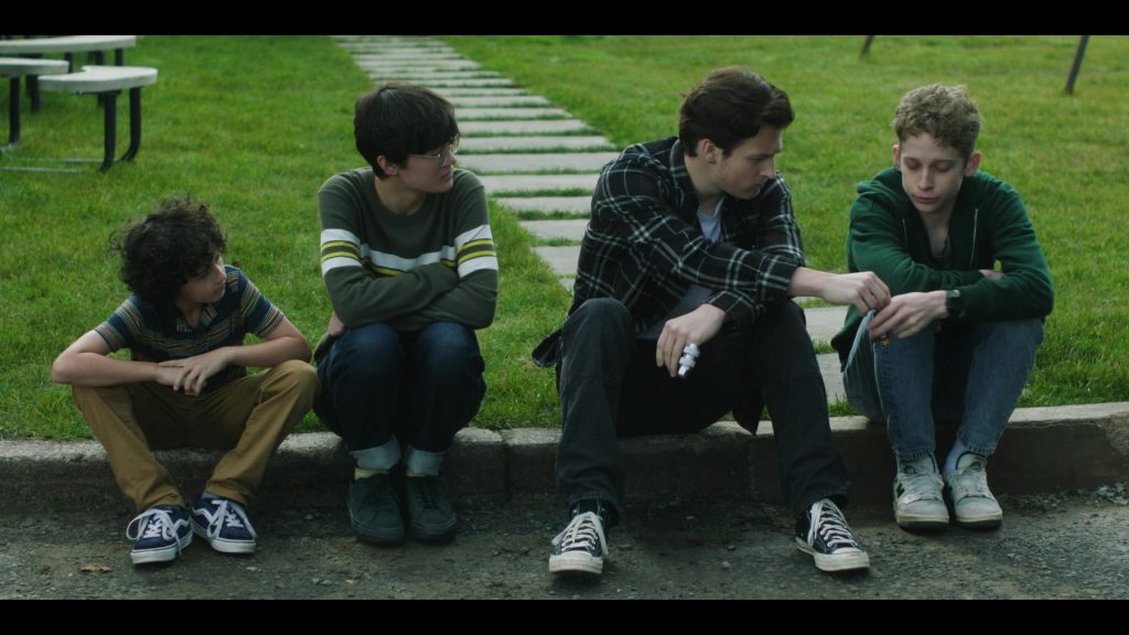 Vans, Converse and New Balance Shoes in The Institute S01E05 “Back Half” (2025) (Image 1)