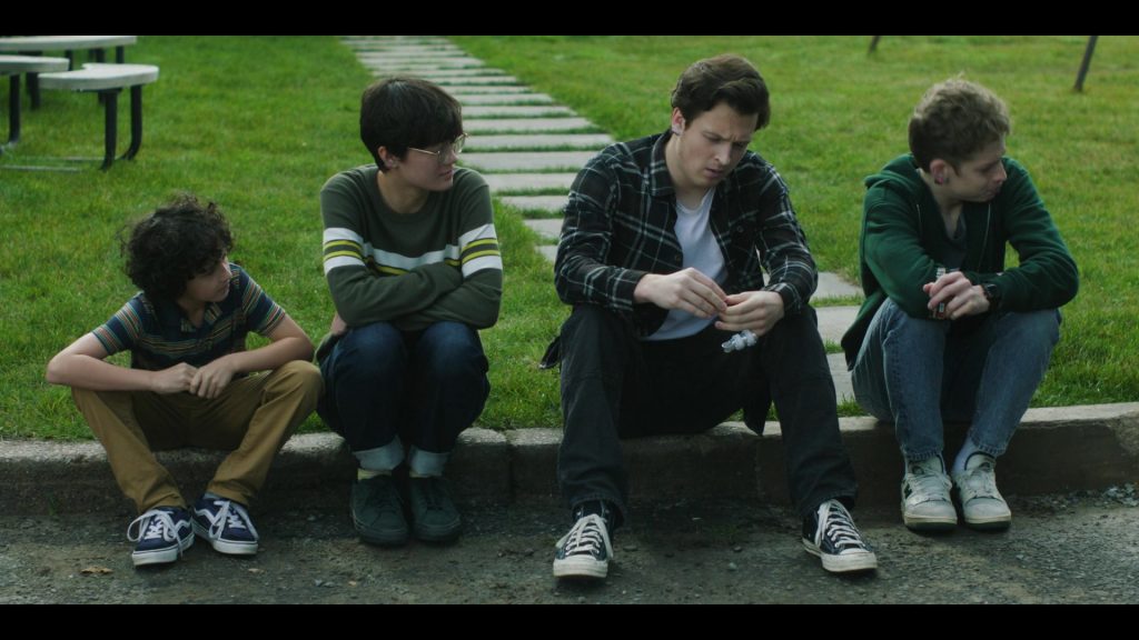 Vans, Converse and New Balance Shoes in The Institute S01E05 “Back Half” (2025) (Image 12)