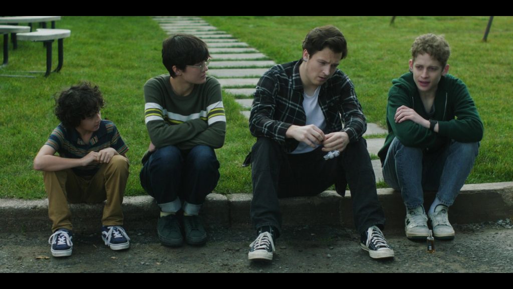 Vans, Converse and New Balance Shoes in The Institute S01E05 “Back Half” (2025) (Image 5)