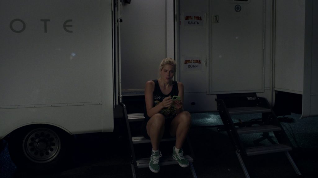 Vans Green High Top Sneakers in Barry S04E04 “It Takes A Psycho” (2023) (Image 1)
