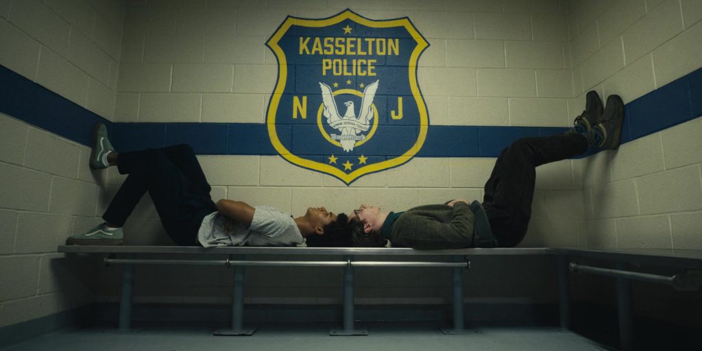 Vans Green Shoes of Jaden Michael as Mickey Bolitar in Harlan Coben's Shelter S01E02 “Catch Me If U Can” (2023) (Image 1)