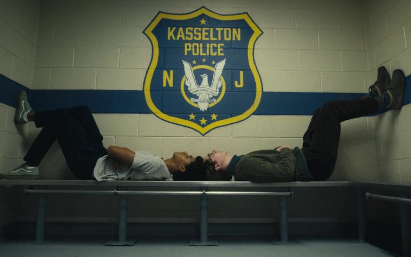 Vans Green Shoes of Jaden Michael as Mickey Bolitar in Harlan Coben's Shelter S01E02 “Catch Me If U Can” (2023) (Image 1)