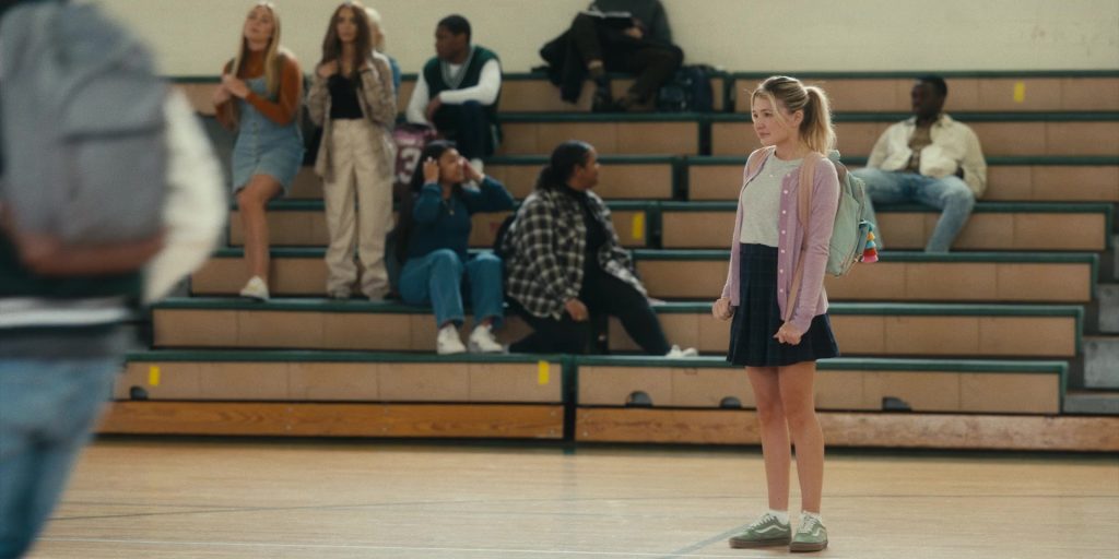 Vans Green Shoes of Samantha Bugliaro as Ashley Kent in Harlan Coben's Shelter S01E01 “Pilot” (2023) (Image 1)