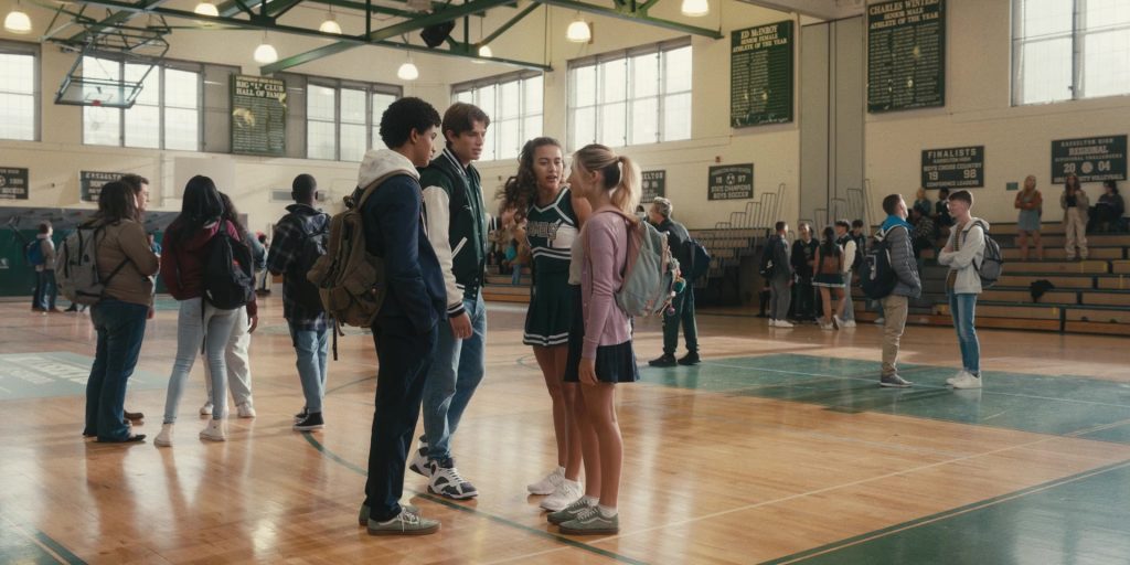 Vans Green Shoes of Samantha Bugliaro as Ashley Kent in Harlan Coben's Shelter S01E01 “Pilot” (2023) (Image 3)