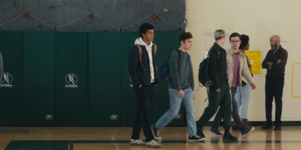 Vans Green Sneakers Worn by Jaden Michael as Mickey Bolitar in Harlan Coben's Shelter S01E01 “Pilot” (2023) (Image 14)