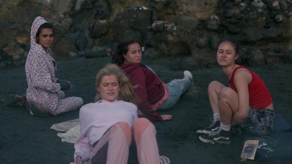 Vans Hi Top Shoes Worn by Erana James as Toni Shalifoe in The Wilds S01E03 “Day Three” (2020) (Image 1)