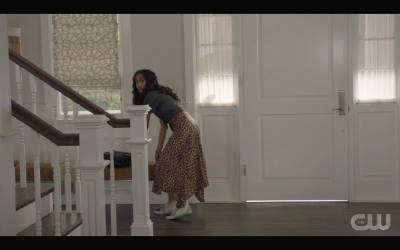 Vans High Top Shoes Worn by Samantha Logan as Olivia Baker in All American Season 2 Episode 1 (2019) (Image 1)