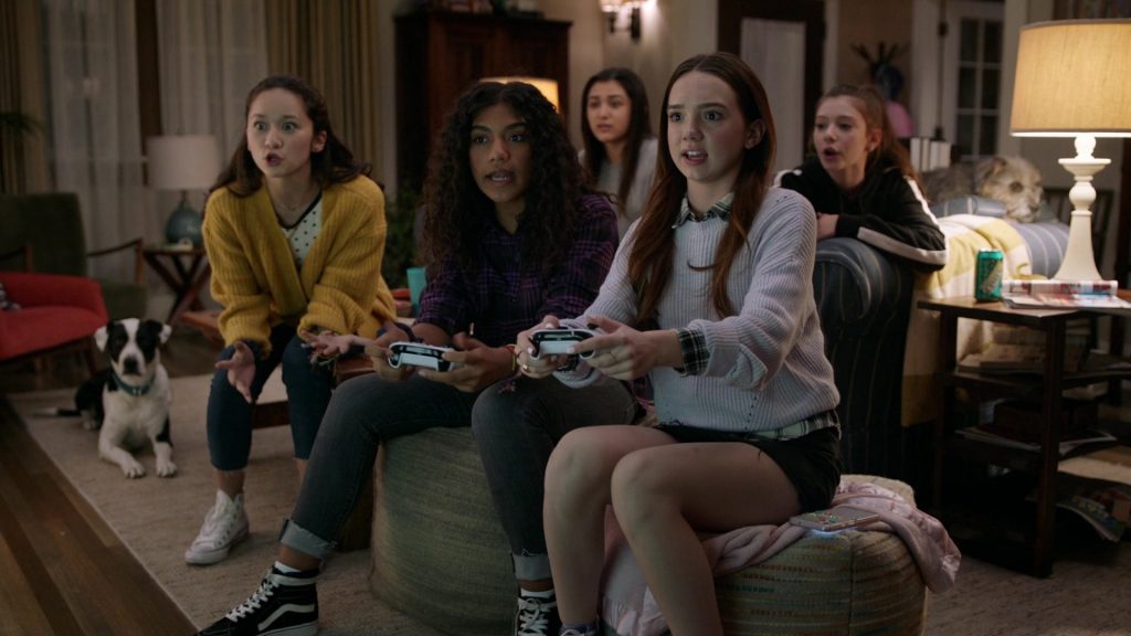 Vans High Top Shoes in The Unicorn Season 1 Episode 10 “Anna and the Unicorn” (2019) (Image 1)