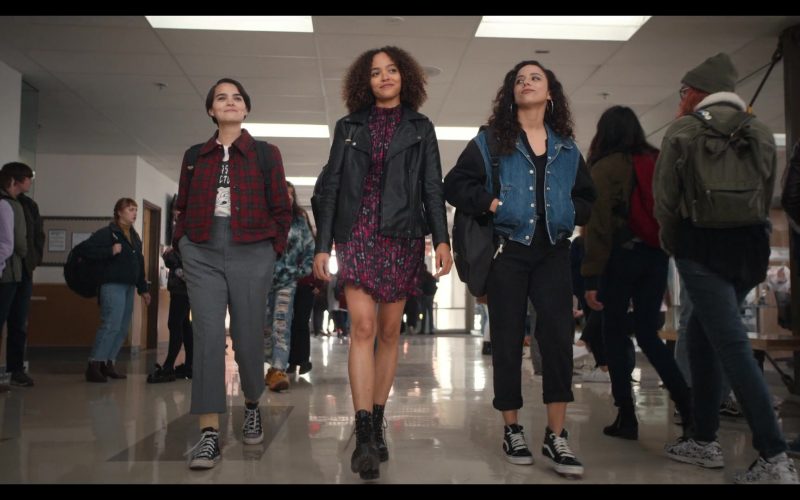 Vans High Top Sneakers Worn by Kiana Madeira as Moe Truax in Trinkets S02E03 “Disconnected” (2020) (Image 1)