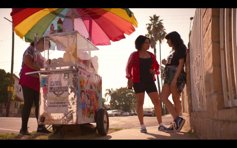 Vans High Top Sneakers in Gentefied S01E09 “Protest Tacos” (2020) (Image 1)