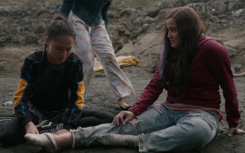 Vans High Top Sneakers of Erana James as Toni Shalifoe in The Wilds S01E02 “Day Two” (2020) (Image 1)