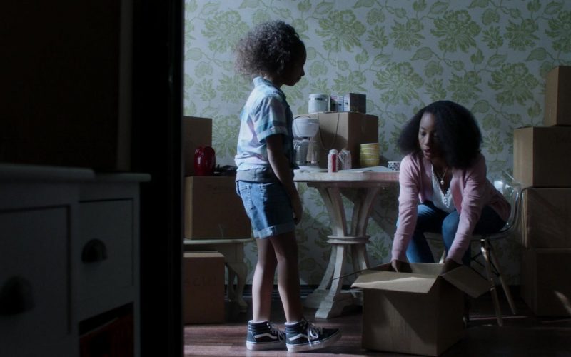 Vans Hitop Shoes of Nyah Marie Johnson as Ashley in Black Box (2020) (Image 1)