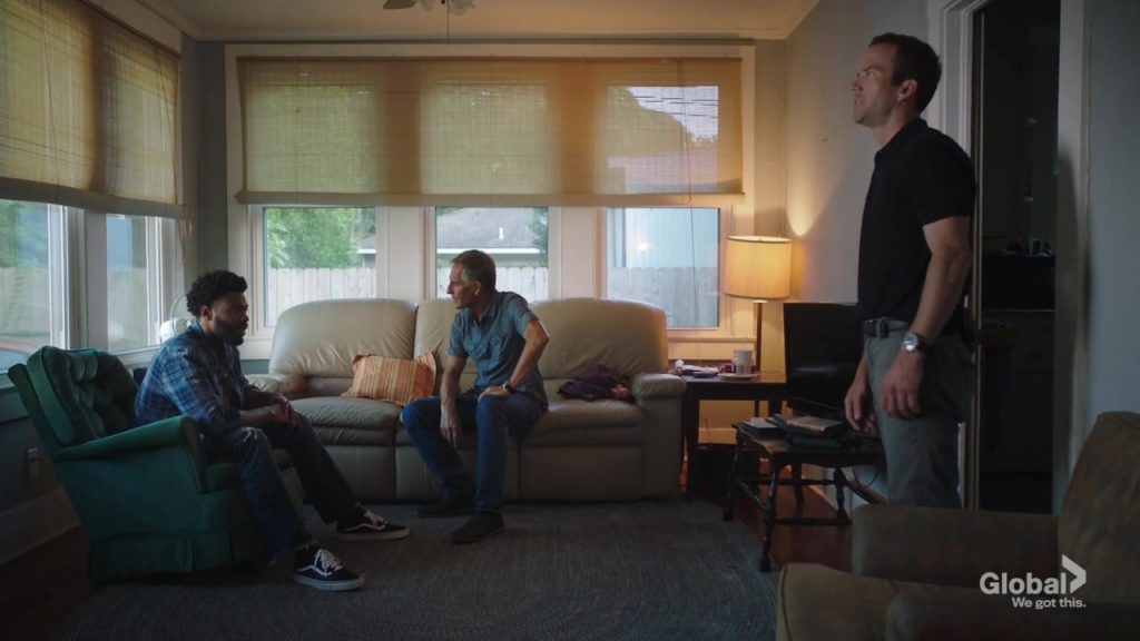 Vans Men's Black Shoes in NCIS - New Orleans Season 6 Episode 5 “Spies & Lies” (2019) (Image 1)