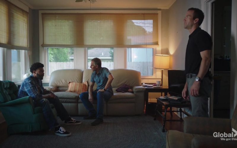 Vans Men's Black Shoes in NCIS - New Orleans Season 6 Episode 5 “Spies & Lies” (2019) (Image 1)