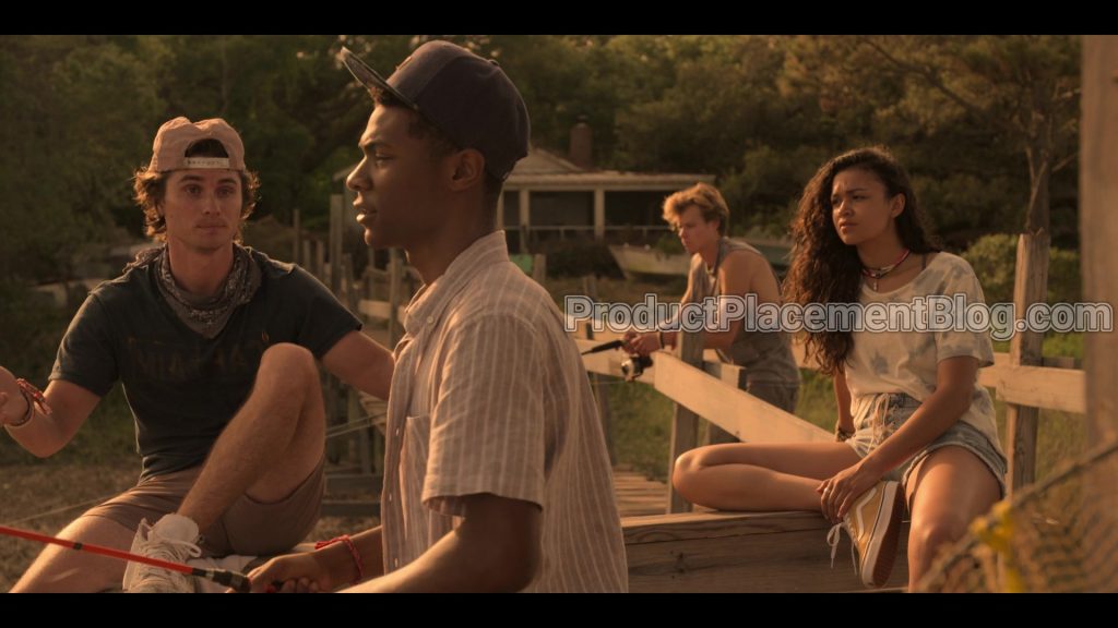 Vans Old Skool Yellow Shoes of Madison Bailey as Kiara in Outer Banks S01E01 “Pilot” (2020) (Image 1)