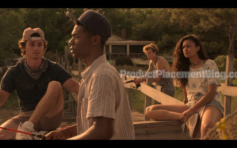 Vans Old Skool Yellow Shoes of Madison Bailey as Kiara in Outer Banks S01E01 “Pilot” (2020) (Image 1)