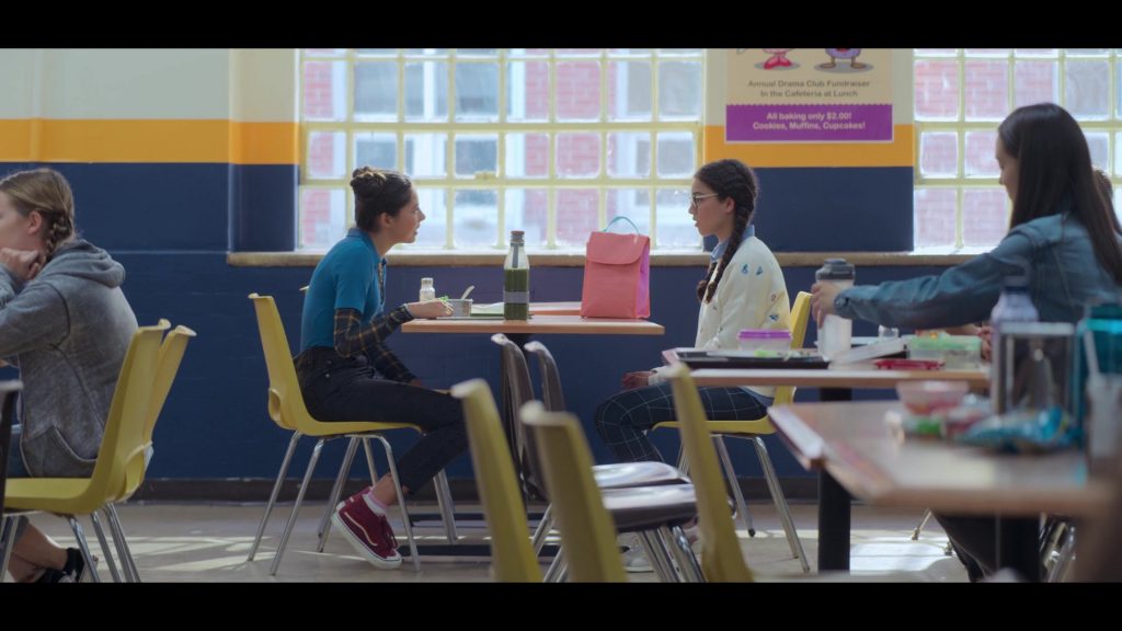Vans Rainbow Shoes in The Baby-Sitters Club S01E04 “Mary Anne Saves The Day” (2020) (Image 1)