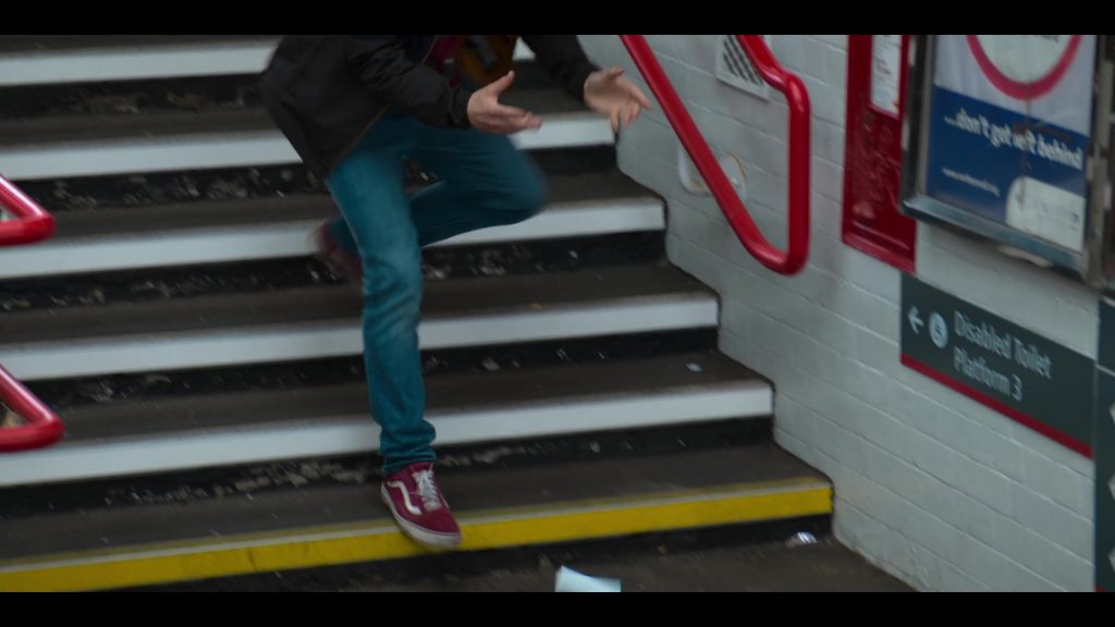 Vans Red Shoes in The Stranger Episode 4 (2020) (Image 1)