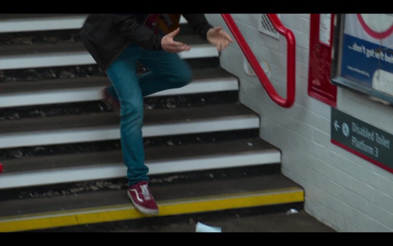 Vans Red Shoes in The Stranger Episode 4 (2020) (Image 1)
