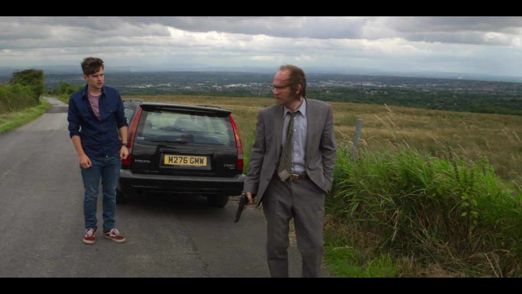 Vans Red Sneakers Worn by Jacob Dudman as Thomas Price in The Stranger Episode 7 (2020) (Image 1)