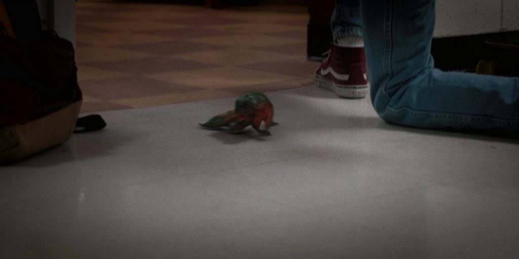 Vans Red Sneakers Worn by Sadie Sink (Max) in Stranger Things - The Pollywog (2017) (Image 3)
