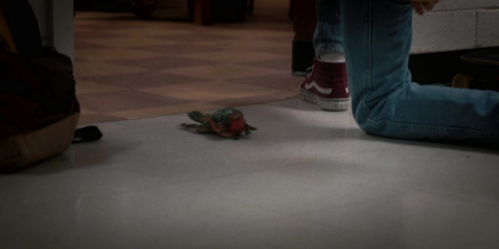 Vans Red Sneakers Worn by Sadie Sink (Max) in Stranger Things - The Pollywog (2017) (Image 7)