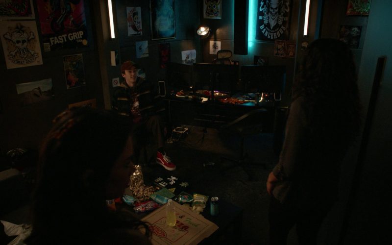 Vans Red Sneakers in True Lies S01E12 “Lying Truths” (2023) (Image 1)