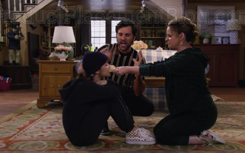 Vans SK-8 Mid Sneakers Worn by Soni Nicole Bringas in Fuller House S05E14 “Basic Training” (2020) (Image 1)
