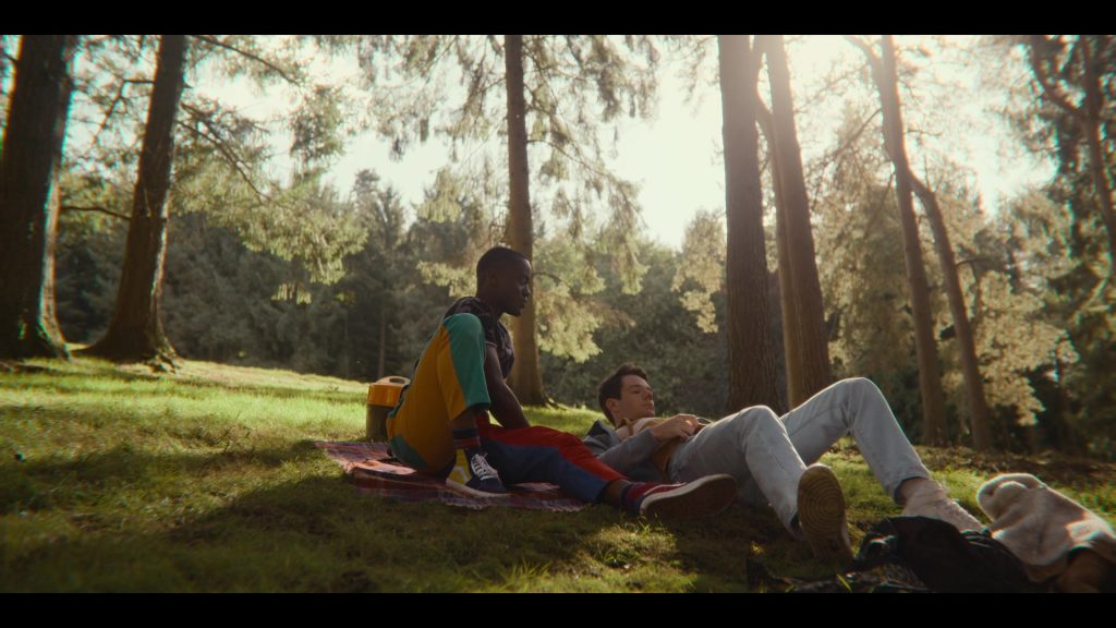 Vans SK8-Mid Sneakers of Ncuti Gatwa as Eric Effiong in Sex Education S03E02 (2021) (Image 2)