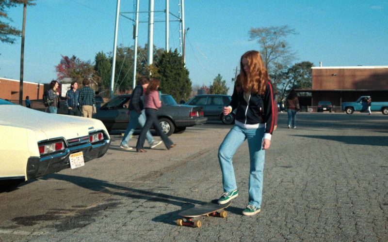 Vans Shoes (Green) Worn by Sadie Sink (Max) in Stranger Things - Trick or Treat, Freak (2017) (Image 1)