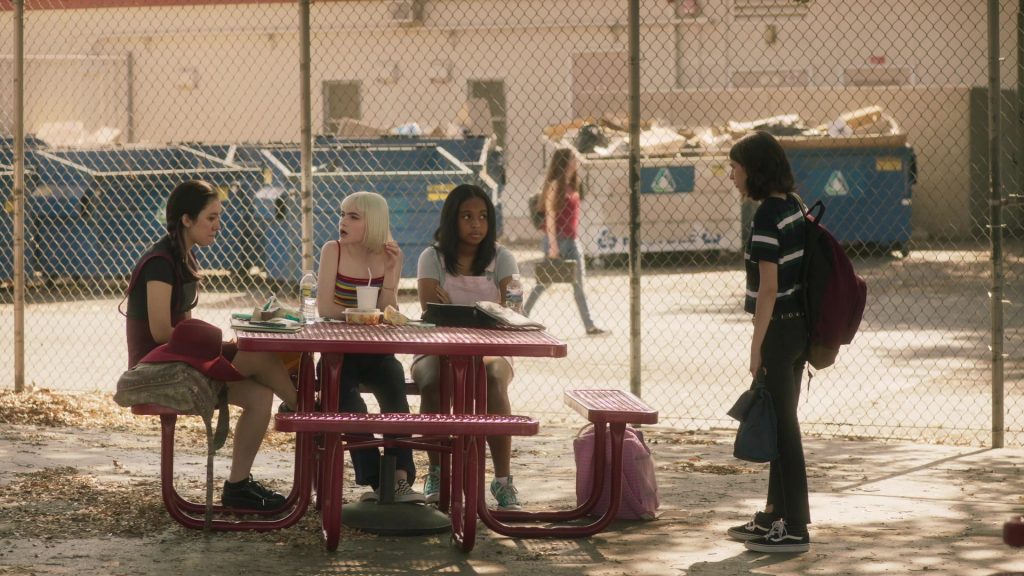 Vans Shoes Worn by Maeve Press as Genevieve in Everything's Gonna Be Okay Season 1 Episode 1 “Seven-Spotted Ladybug” (2020) (Image 1)