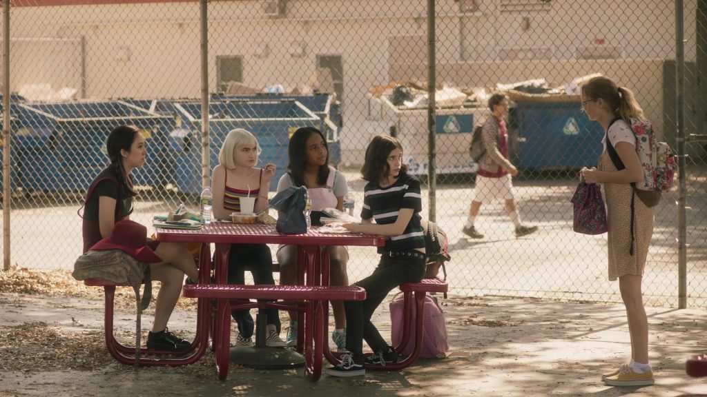 Vans Shoes Worn by Maeve Press as Genevieve in Everything's Gonna Be Okay Season 1 Episode 1 “Seven-Spotted Ladybug” (2020) (Image 2)