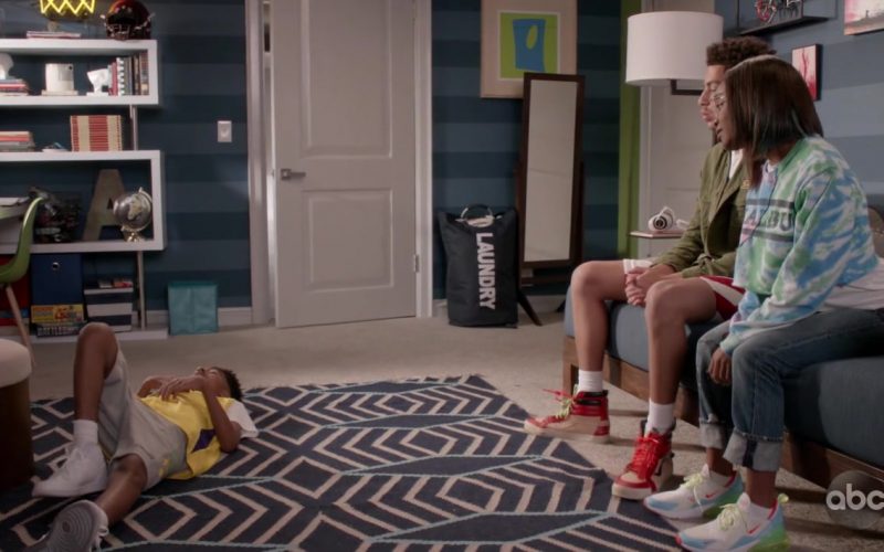 Vans Shoes Worn by Marcus Scribner & Nike Sneakers Worn by Marsai Martin in Black-ish Season 6 Episode 4 “When I Grow Up (to Be a Man)” (2019) (Image 1)