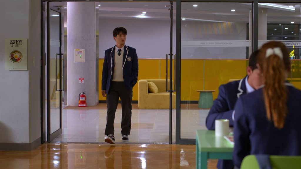 Vans Shoes Worn by Minyeong Choi as Dae Heon Kim in XO, Kitty S01E03 “KISS” (2023) (Image 1)