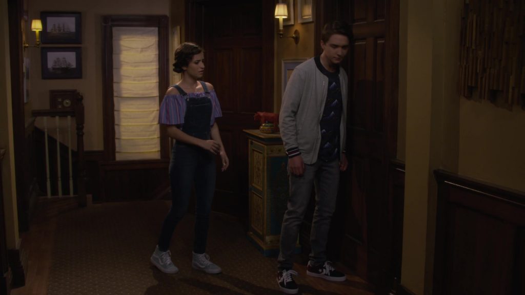 Vans Shoes Worn by Soni Nicole Bringas as Ramona Gibbler and Converse Sneakers Worn by Michael Campion as Jackson in Fuller House Season 5 Episode 3 “Family Business” (2019) (Image 1)