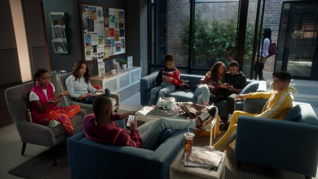 Vans Shoes Worn by Trevor Jackson as Aaron Jackson in Grown-ish Season 3 Episode 2 “Damn” (2020) (Image 1)