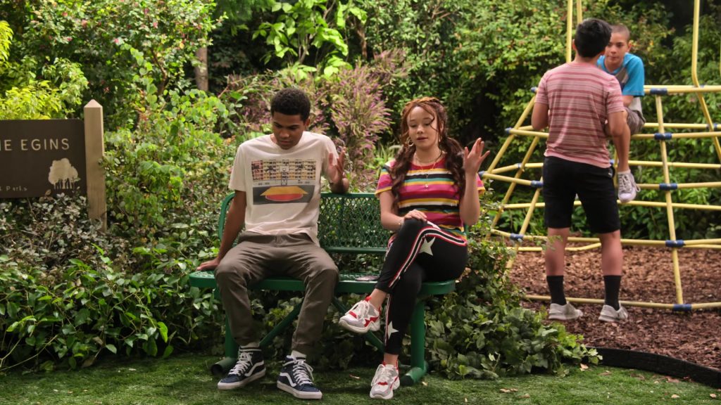 Vans Shoes in Family Reunion – Season 1 Episode 4, “Remember When I Lost My Sister” (2019) (Image 1)