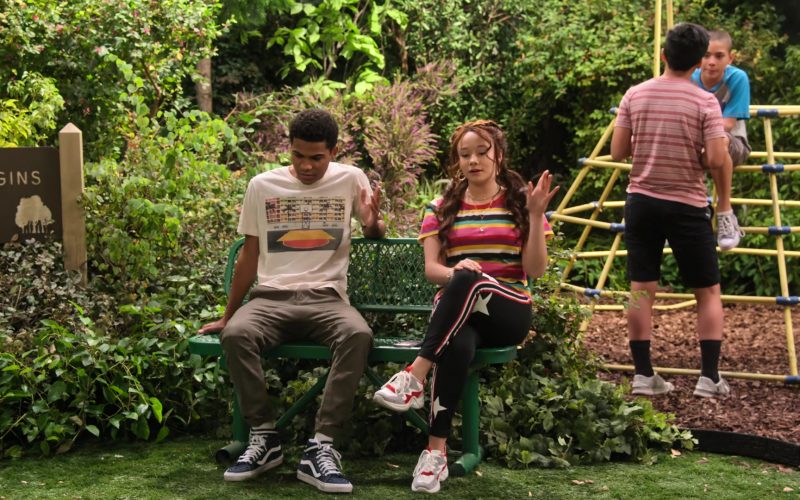 Vans Shoes in Family Reunion – Season 1 Episode 4, “Remember When I Lost My Sister” (2019) (Image 1)