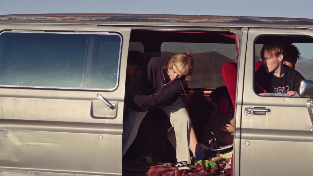 Vans Shoes in Gasoline Rainbow (2023) (Image 1)