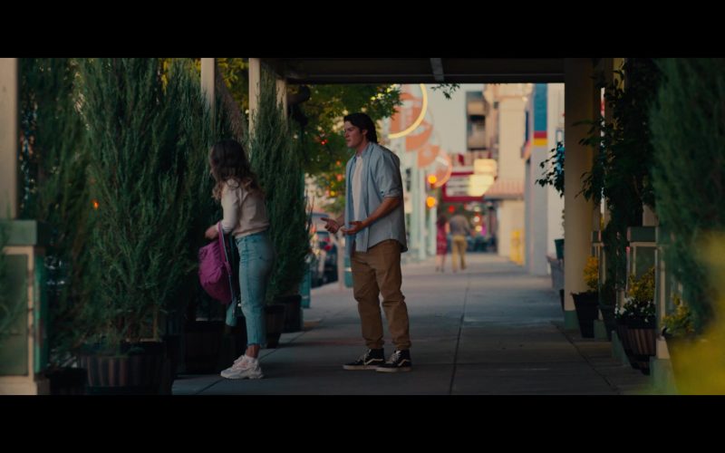 Vans Shoes of Alex MacNicoll as Kevin in Unpregnant (2020) (Image 1)